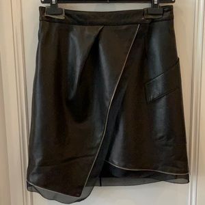 Super Soft Supple Sexy Classy Leather wrap Skirt!!